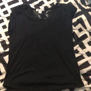 Im in love with derek tee with lace